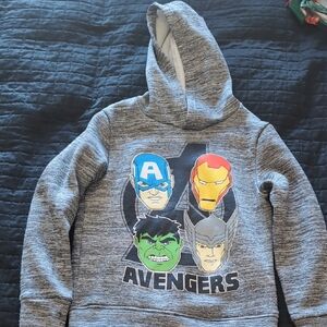 Avengers Kids Gray Hoodie
